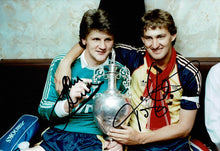  Tony ADAMS & John LUKIC Signed 12X8 Photo EXACT PROOF AFTAL COA (1404)