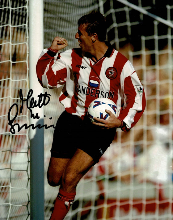 Matt Le Tissier Signed 10X8 Photo Southampton F.C. GENUINE SIG GAFTAL COA (1224)