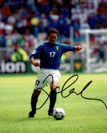 Gianluca Zambrotta Signed 10X8 Photo Italy GENUINE SIGNATURE AFTAL COA (1290)