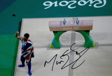  Max Whitlock Signed 12X8 Photo Rio 2016 Tokyo 2020 Genuine Signature AFTAL COA F