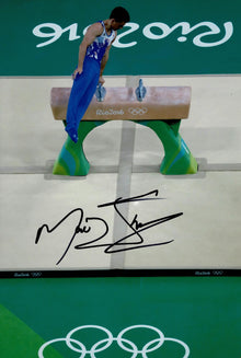  Max Whitlock Signed 12X8 Photo Rio 2016 Tokyo 2020 Genuine Signature AFTAL COA K