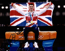  Max Whitlock Signed 10X8 Photo Rio 2016 Tokyo 2020 Genuine Signature AFTAL COA D