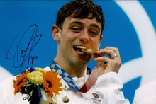  Tom Daley Signed 12X8 Photo London 2012 Rio 2016 Tokyo 2020 AFTAL COA (E)