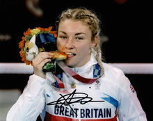  Lauren Price SIGNED 10X8 Photo TOKYO 2020 Genuine Signature AFTAL COA (D)