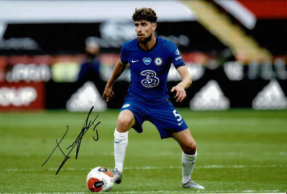 Jorginho Signed 12X8 Photo Chelsea F.C. Genuine Signature AFTAL COA (1500)