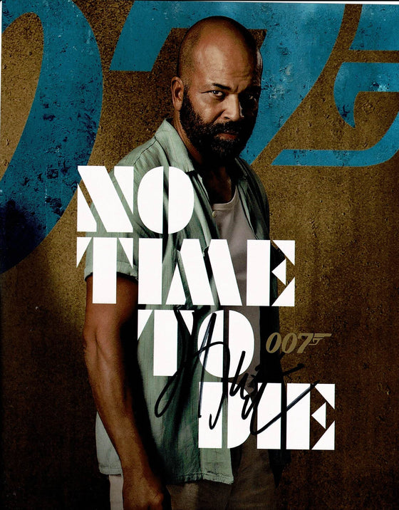 Jeffrey Wright SIGNED 10X8 Photo No Time To Die AFTAL COA (5523)