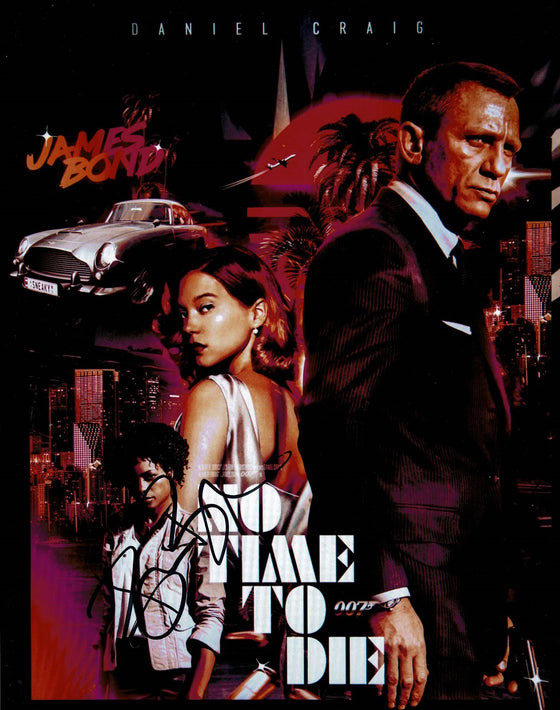 Barbara Broccoli SIGNED 10X8 Photo No Time To Die James Bond AFTAL COA (5547)