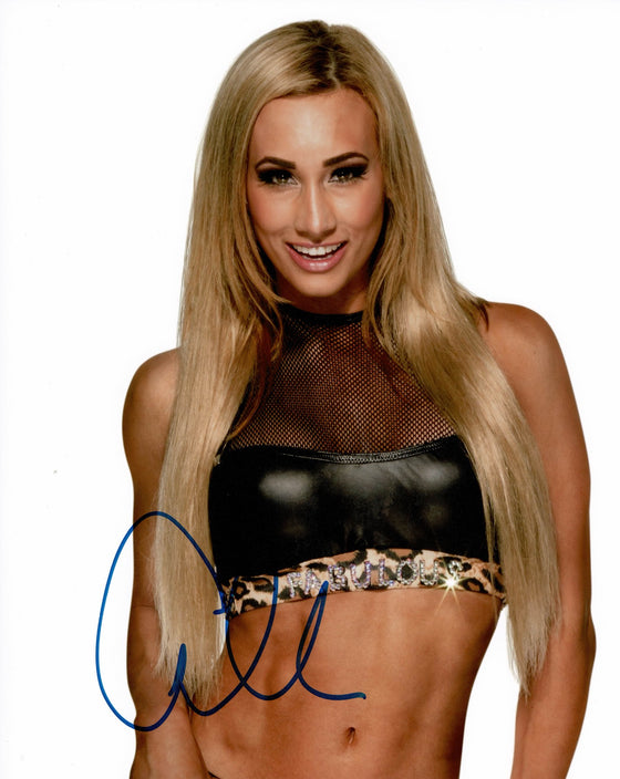 Carmella Signed 10X8 Photo WWE AFTAL COA (7020)