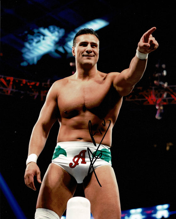 Alberto Del Rio Signed 10X8 Photo WWE AFTAL COA (7024)