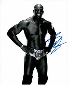  Titus O'Neil Signed 10X8 Photo WWE AFTAL COA (7030)