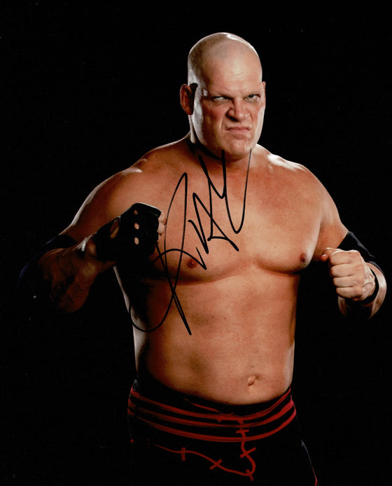 Kane SIGNED 10X8 PHOTO (WWE) AUTOGRAPH AFTAL COA (7041)