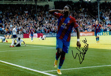  Odsonne Edouard Signed Crystal Palace F.C. Genuine Signature AFTAL COA (1446)