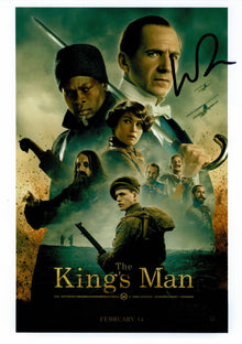  Harris Dickinson SIGNED 10X8 Photo The King's Man AFTAL COA (5526)