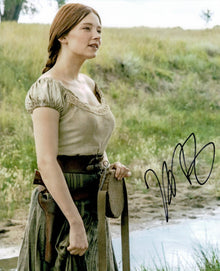  Haley Bennett SIGNED 10X8 Photo Genuine Signature AFTAL COA (5555)
