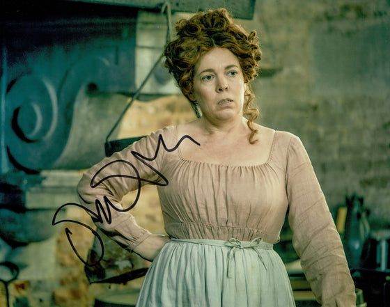 Olivia Colman SIGNED 10X8 Photo Les Miserables Genuine Signature AFTAL COA (5547