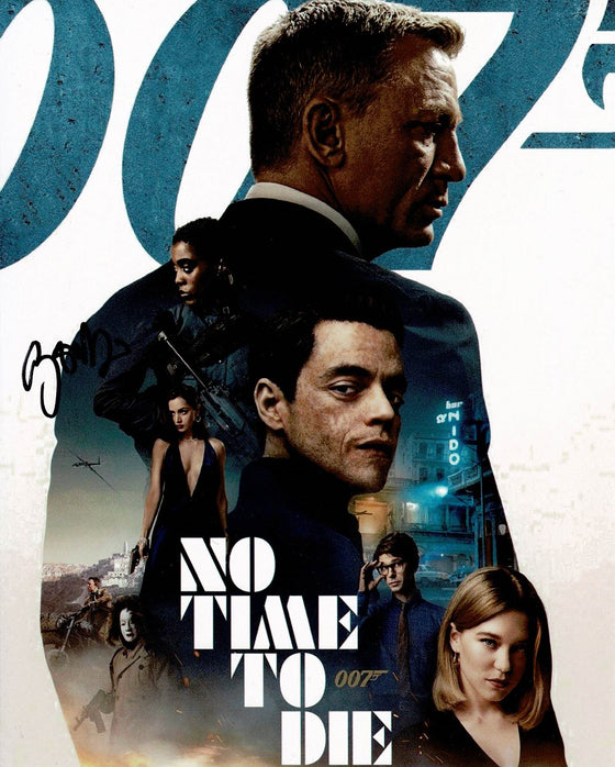 Dali Benssalah SIGNED 10X8 Photo No Time To Die James Bond AFTAL COA (5581)