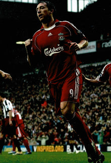  Robbie Fowler SIGNED 12X8 PHOTO GENUINE Liverpool FC SIGNATURE AFTAL COA (1632)