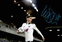  Harry Wilson Signed 12X8 Photo Fulham F.C. Autograph AFTAL COA (1666)