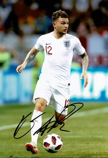  Kieran Trippier Signed 12X8 Photo Newcastle & England AFTAL COA (1728)