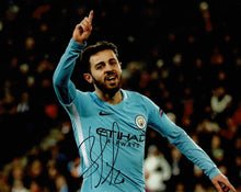  Bernardo Silva Signed 10X8 Photo Manchester City AFTAL COA (1284)