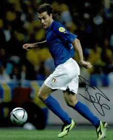  Christian Vieri Signed 10X8 Photo Italy Genuine Autograph AFTAL COA (1146)