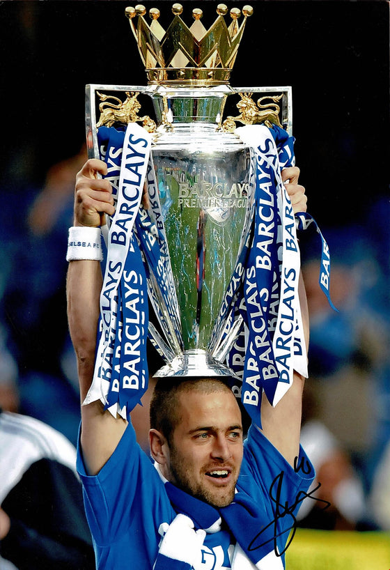 Joe Cole Signed 12X8 Photo Chelsea F.C. Genuine Signature AFTAL COA (1837)
