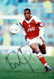  Ian Wright Signed 12X8 Photo Arsenal F.C. Genuine Signature AFTAL COA (1912)