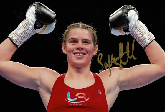 Savannah Marshall Signed 12X8 Photo Genuine Signature AFTAL COA (B)