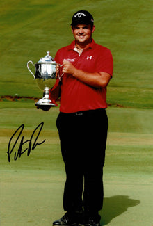  Patrick Reed Signed 12X8 PHOTO Masters Winner AFTAL COA (3090)