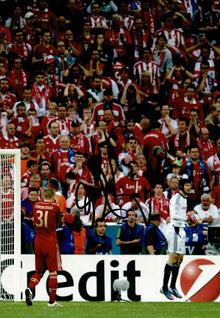  Petr Cech Signed 12X8 Munich 2012 Chelsea ICONIC Photo AFTAL COA (9031)