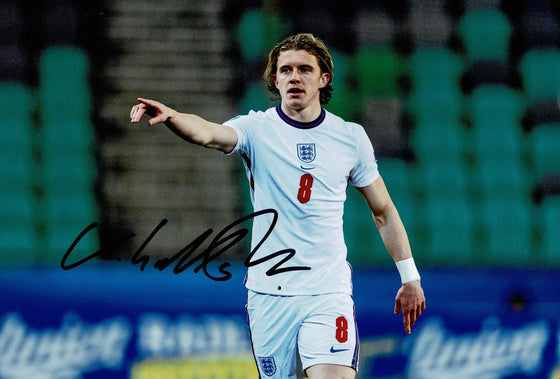 Conor Gallagher Signed England Genuine Signature AFTAL COA (1475)