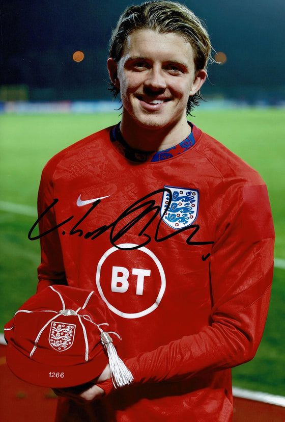 Conor Gallagher Signed England Genuine Signature AFTAL COA (1503)