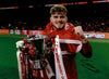 Harvey Elliott Signed 16X12 League Cup Photo Liverpool EXACT PROOF AFTAL COA (E)