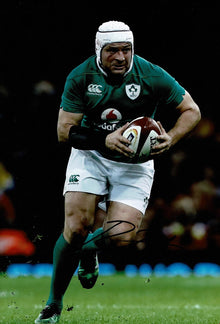  Rory BEST Signed 12X8 Photo Lions Ulster & Ireland Rugby AFTAL COA (2163)