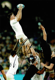  Tom CURRY Signed 12X8 Photo England Genuine SIgnature AFTAL COA (2176)