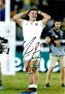  Tom CURRY Signed 12X8 Photo England Genuine SIgnature AFTAL COA (2179)