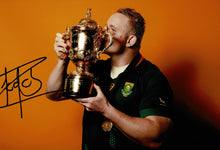  Vincent Koch Signed 12X8 Photo SPRINGBOKS South Africa AFTAL COA (2189)