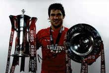  Mike Phillips Signed 12X8 Photo Lions & WALES Rugby AFTAL COA (2213)