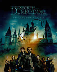  J. K. Rowling SIGNED 10X8 Photo The Secrets of Dumbledore Photo AFTAL COA (7202)