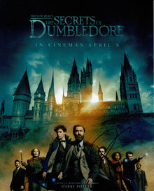  David Yates SIGNED 10X8 Photo The Secrets of Dumbledore Photo AFTAL COA (7252)