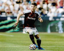  Declan Rice Signed 10X8 Photo West Ham United Genuine Signature AFTAL COA (1118)