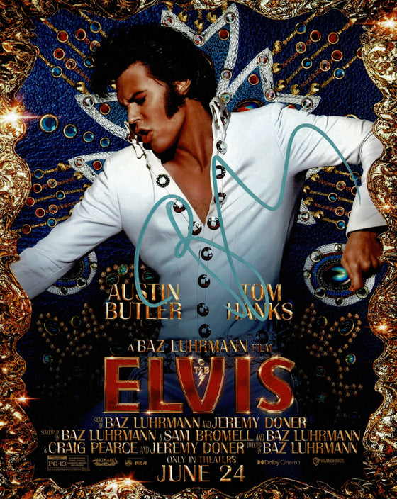 Baz Luhrmann SIGNED 10X8 Photo Elvis Movie AFTAL COA (7254)