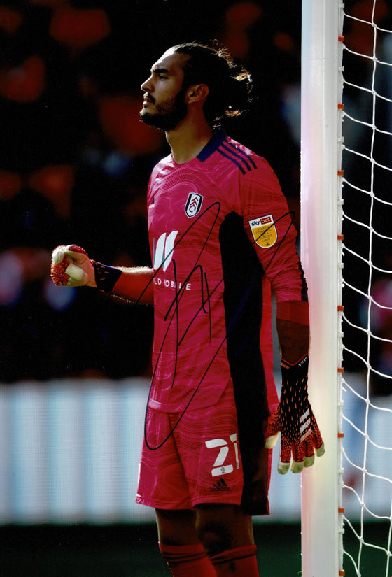 Paulo Gazzaniga Signed 12X8 Photo Fulham F.C. Autograph AFTAL COA (9086)