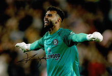  David Raya Signed 12X8 Photo Brentford F.C. Autograph AFTAL COA (1813)