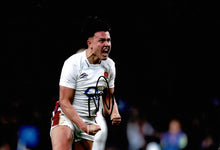  Marcus Smith Signed 12X8 Photo England & Harlequins Rugby AFTAL COA (2156)