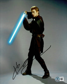  Hayden Christensen Signed 10X8 PHOTO STAR WARS BAS COA (7308)