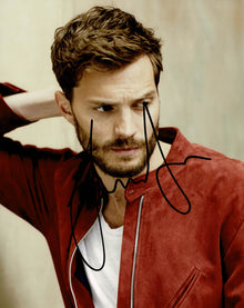  Jamie Dornan Signed 10X8 Photo Genuine Signature AFTAL COA (7345)