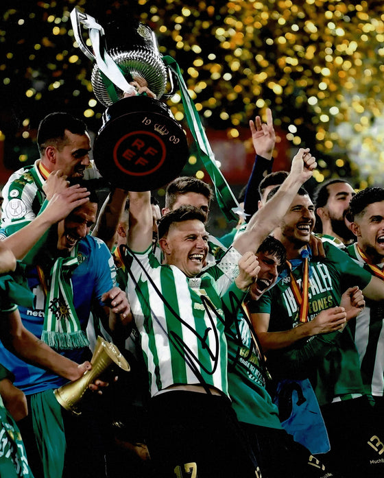 Joaquin Signed 10X8 Photo Real Betis Genuine Autograph AFTAL COA (1137)