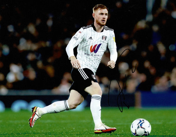 Harrison Reed Signed 10X8 Photo Fulham F.C. Genuine Autograph AFTAL COA (1298)