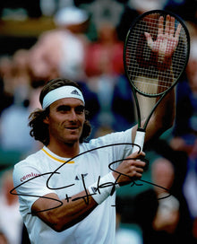  Stefanos Tsitsipas Signed 10X8 PHOTO Genuine Autograph AFTAL COA (C)